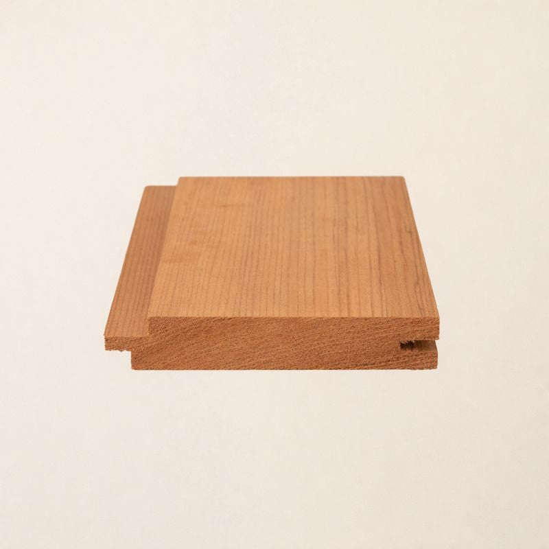Western Red Canadian Cedar Shadow Gap 95mm x 19mm Cladding