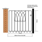 Altarnun Steel Garden Gate