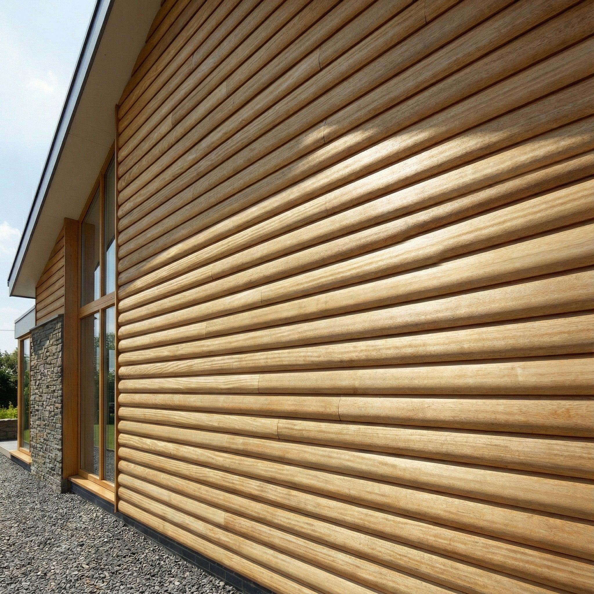 Accoya Loglap 95mm x 18mm Cladding