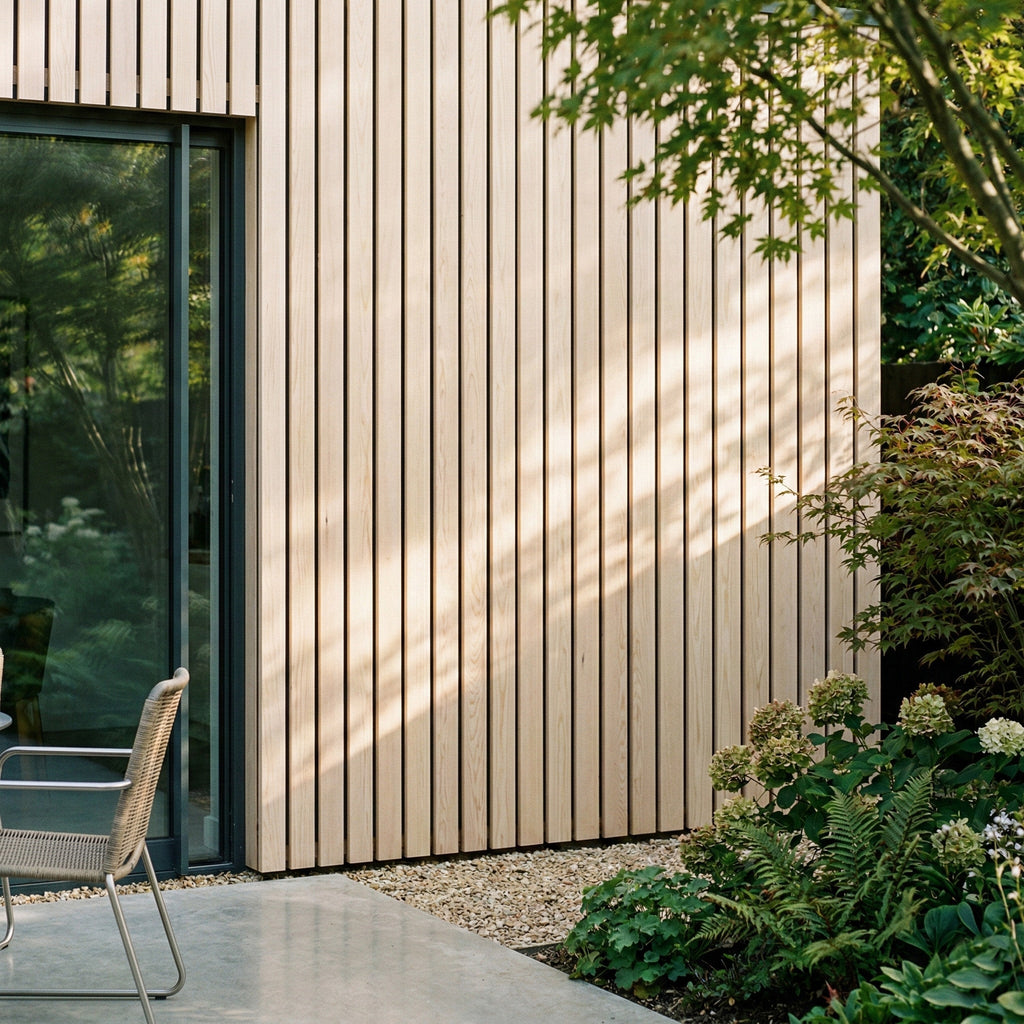 Accoya Planed Square Edge 95mm x 19mm Cladding