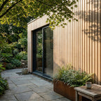 Accoya Slatted Shadow Gap 145mm x 18mm Cladding