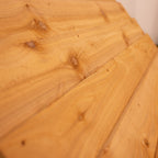 Lean-To Cedar Featheredge Roof Oak Hardwood Gazebo