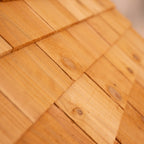 Cedar Shingle Roof Wooden Garage