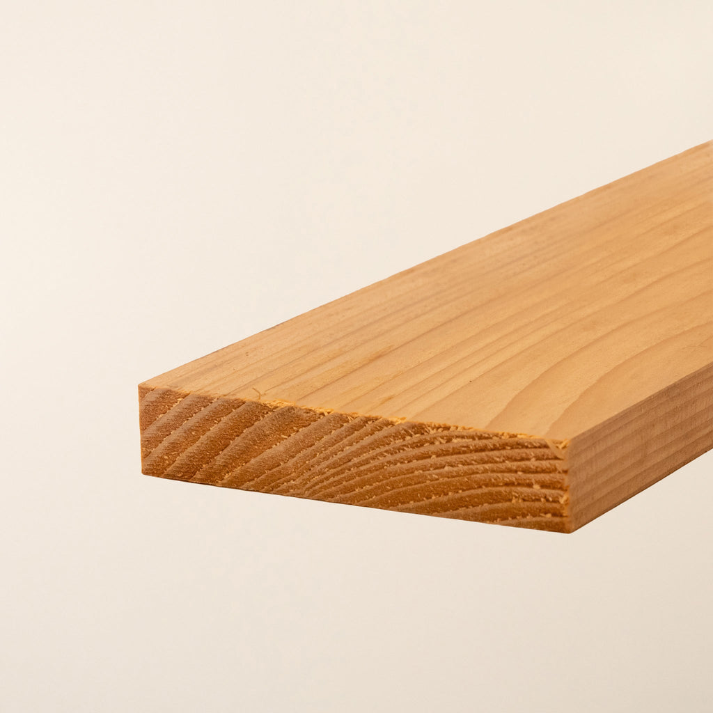 4" x 1" Planed British Cedar Board
