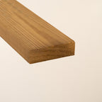 Scandinavian Redwood Flat Top Picket Slats