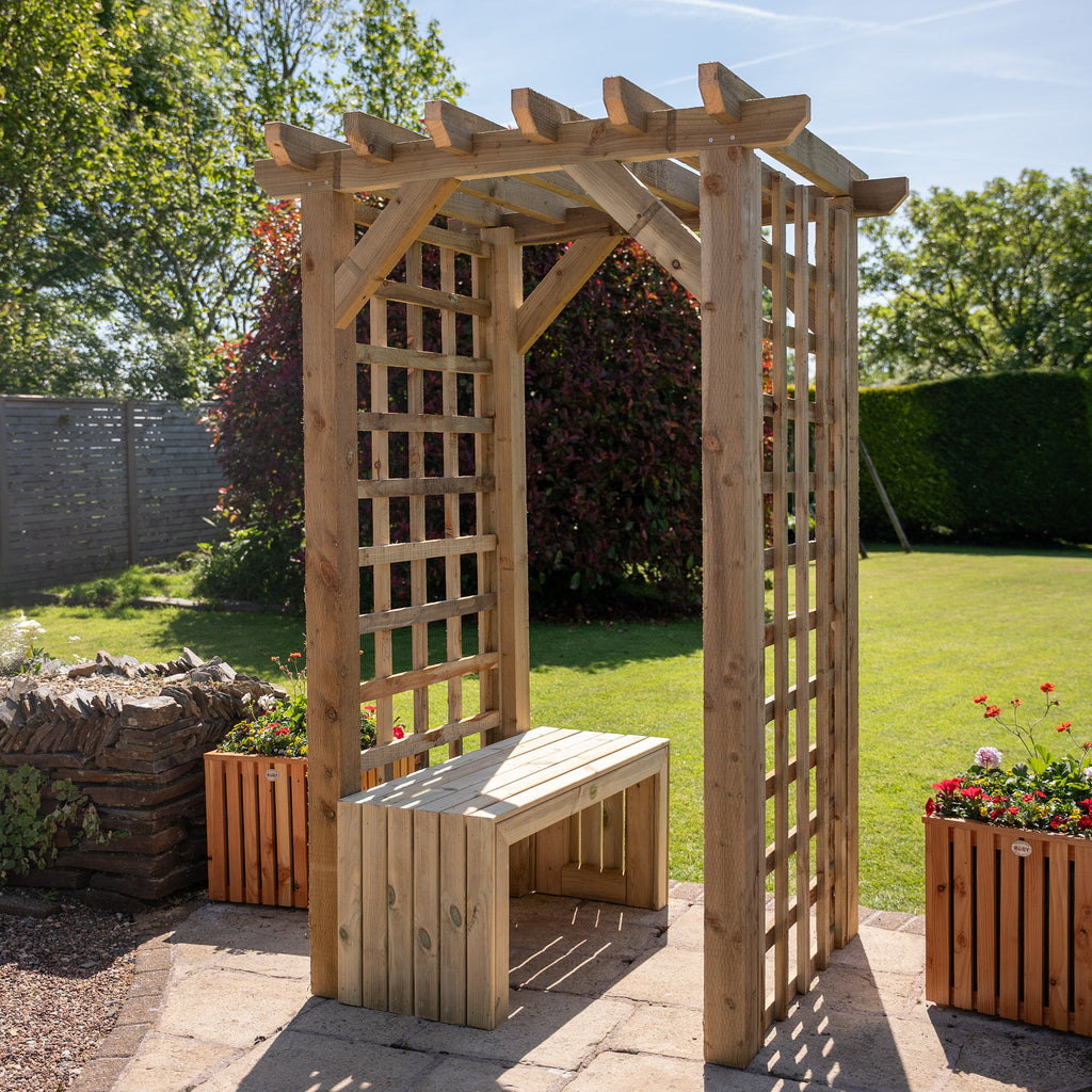 Ruby Ready Softwood Arbour