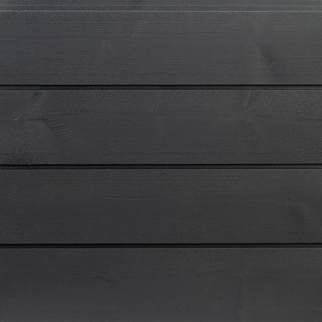 Wooden Shadow Gap Black Cladding