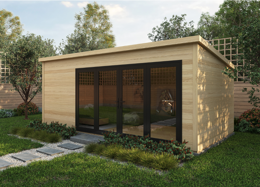 Arendelle Timber Deluxe Garden Room – Greener Sheds