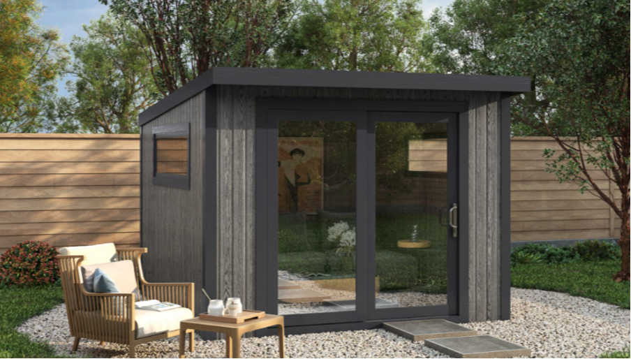 Ash Composite Garden Room – Greener Sheds