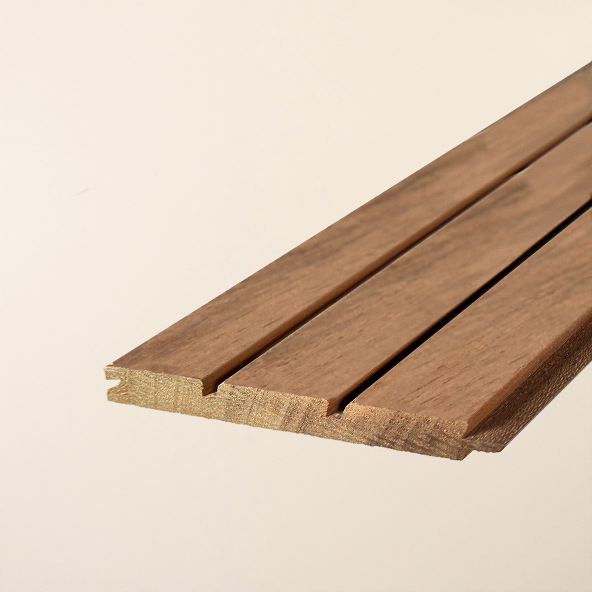 Thermo Ayous Slatted Shadow Gap 145mm x 18mm Cladding