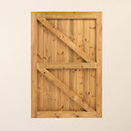 Clovelly Scandinavian Redwood Mortise & Tenon Side Gate