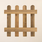 Scandinavian Redwood Picket Panels