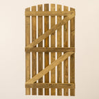 Premium Curved Top Picket Gate (1.5m High)
