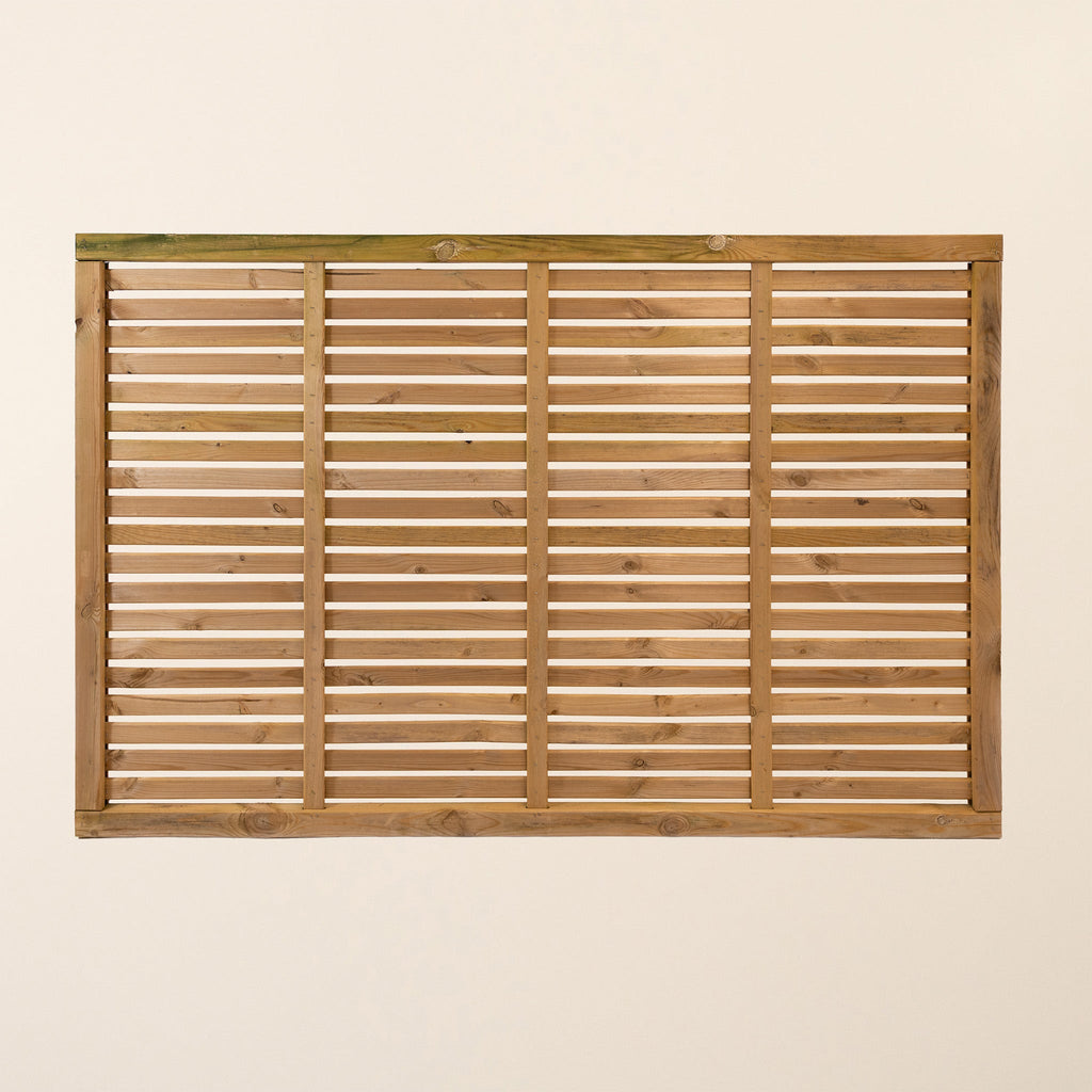 Fence Panel Slatted