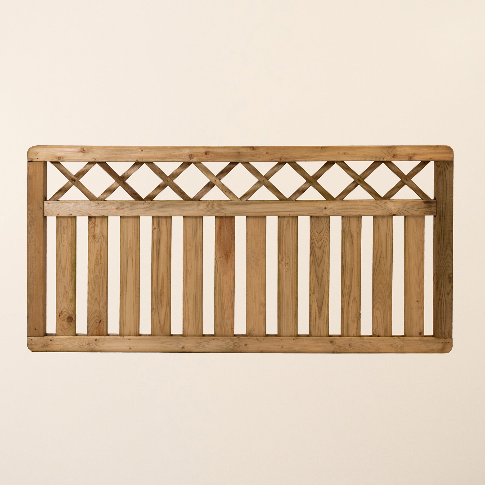 Cross Top Fence Panel