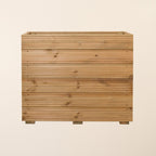 Scandinavian Redwood Tall Restaurant Planter