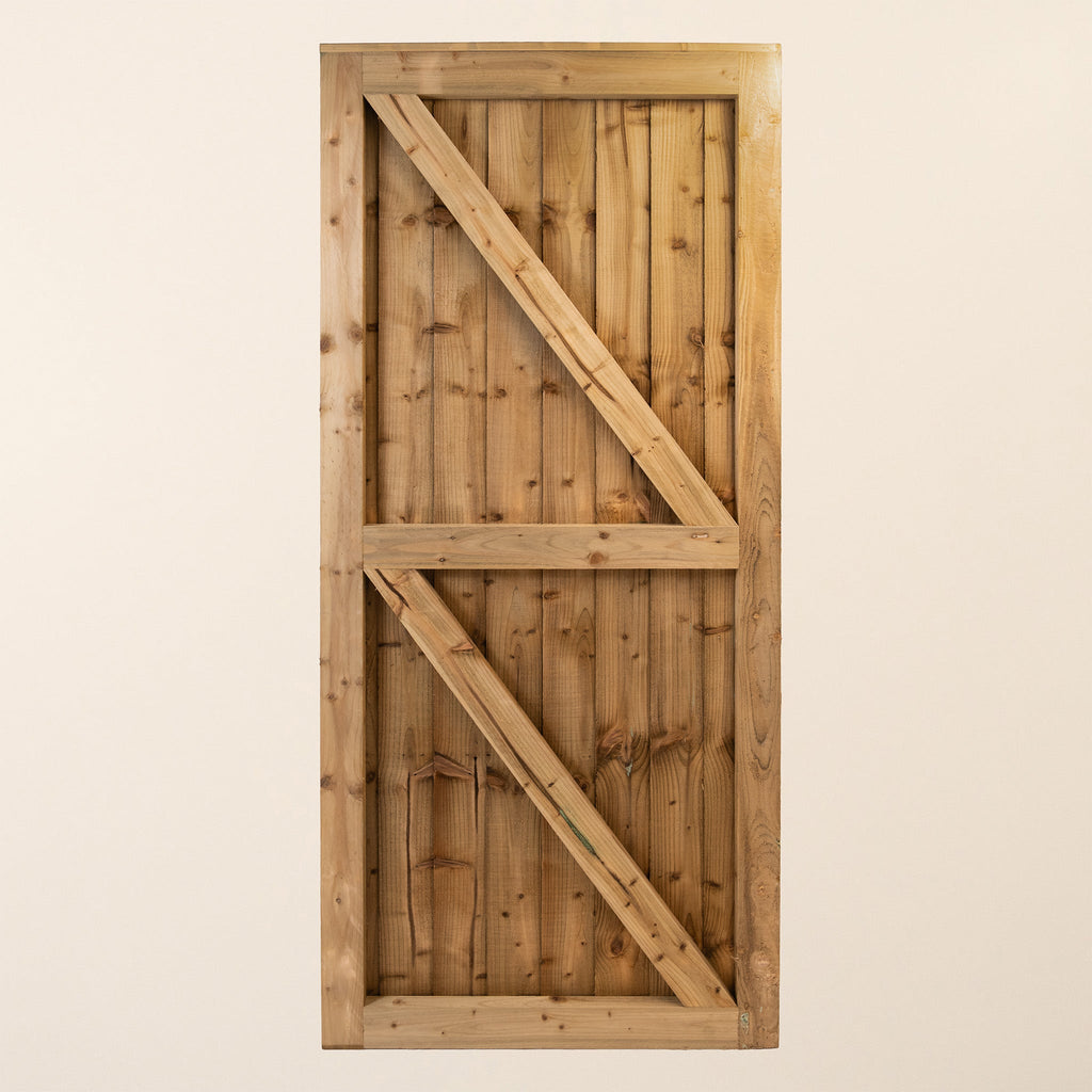 Padstow Wooden Featheredge Garden Gate (2.1m High)