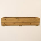Scandinavian Redwood Standard Planter with Trellis
