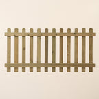 Scandinavian Redwood Picket Panels