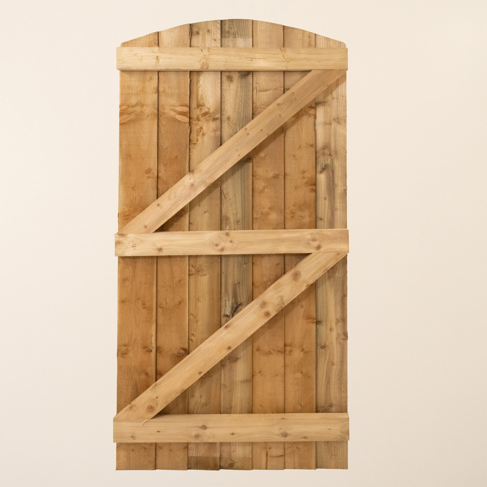 Topsham Curved Top Featheredge Side Gate (1.2m High)