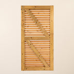 Cedar Slatted Gate (with Bracing)
