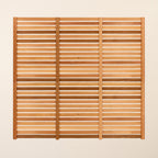 Canadian Cedar Slatted Fence Panels