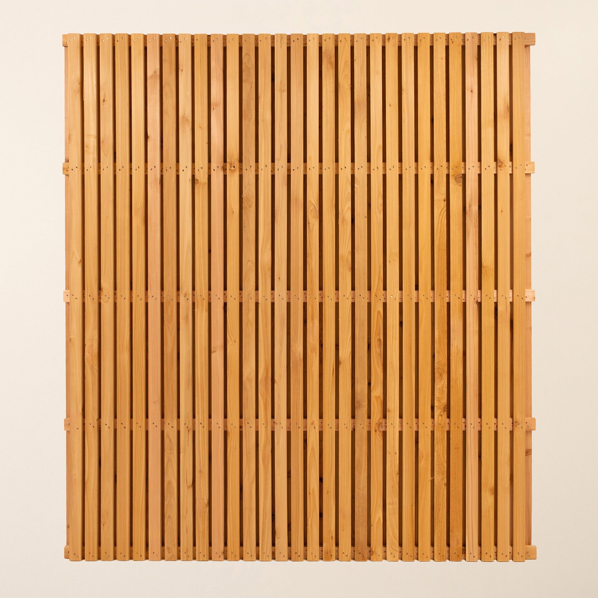 Double Sided Planed Cedar / Larch Slatted Panel (Vertical)