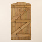 Instow Scandinavian Redwood Curved Top Tongue & Groove Side gate (1.5m High)