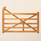 Exbourne Iroko Hardwood Curved Heel Gate