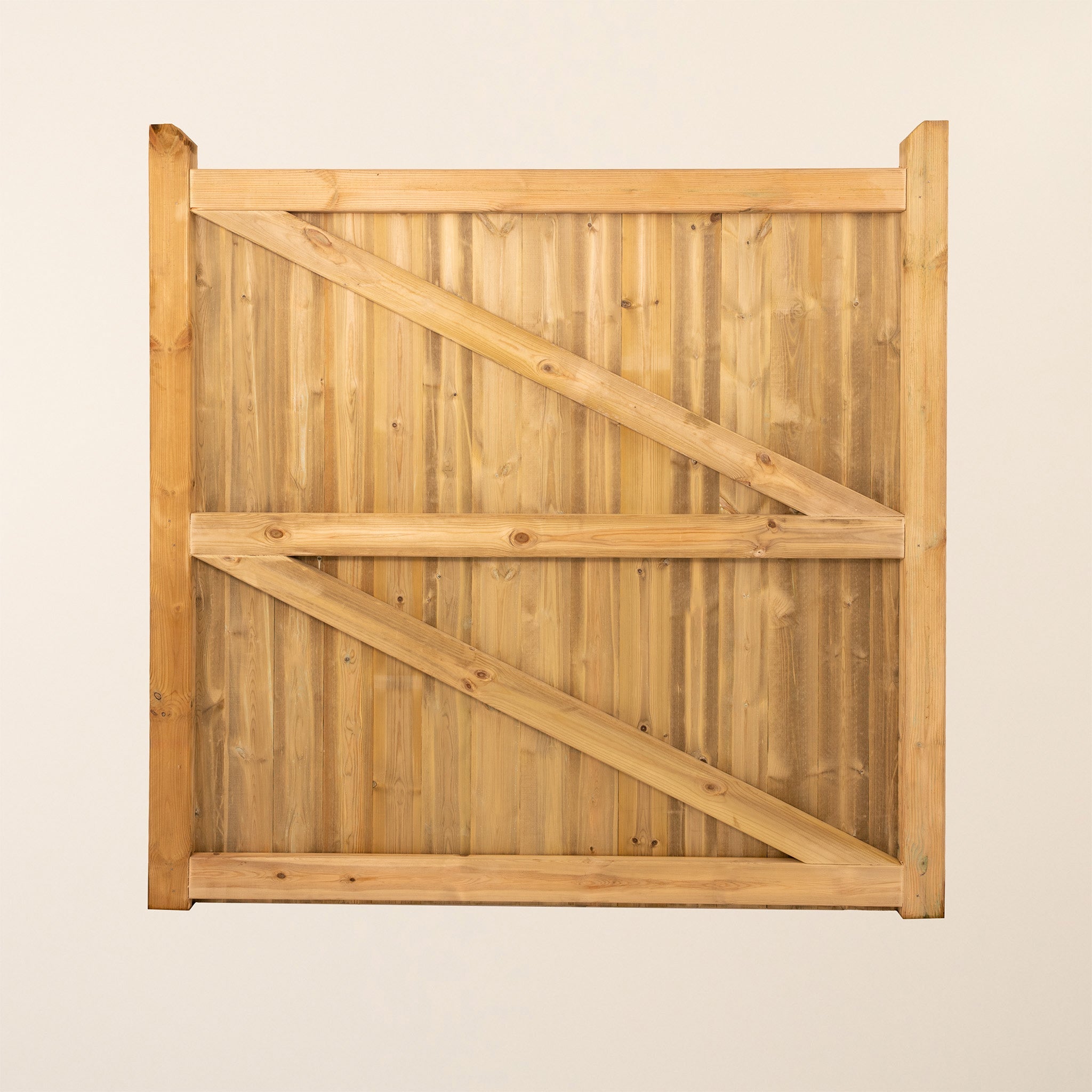 Highampton 3/4 Split Scandinavian Redwood T&G Entrance Gate (Pair)