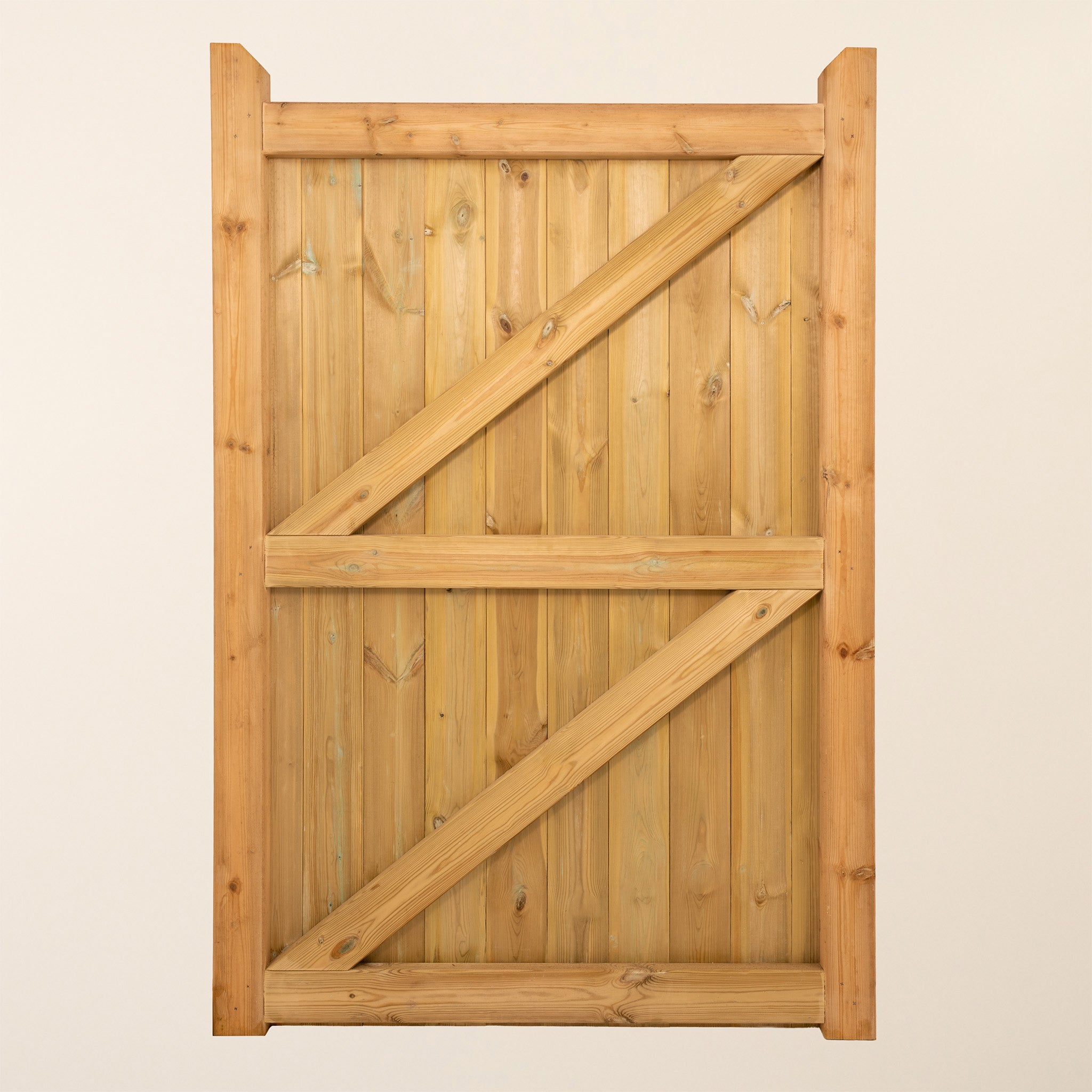 Highampton 3/4 Split Scandinavian Redwood T&G Entrance Gate (Pair)