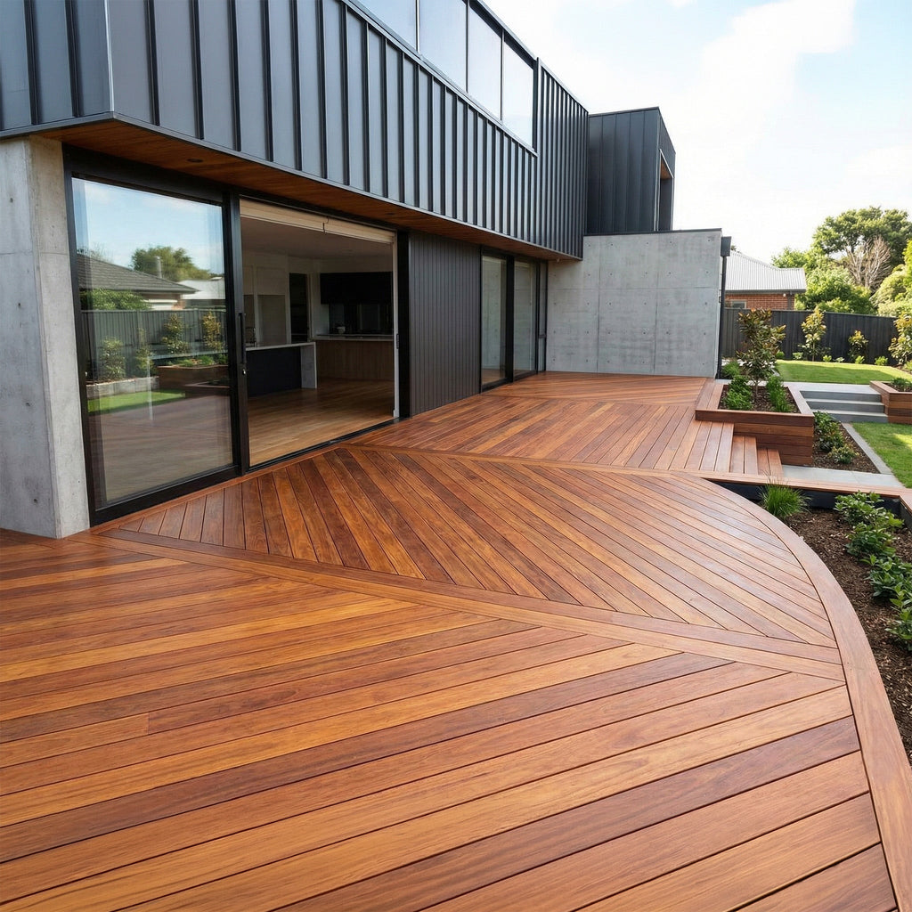 Yellow Balau Hardwood Premium Decking Boards (145mm x 21mm)