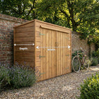 Ruby Pent Roof Timber Bike Shed