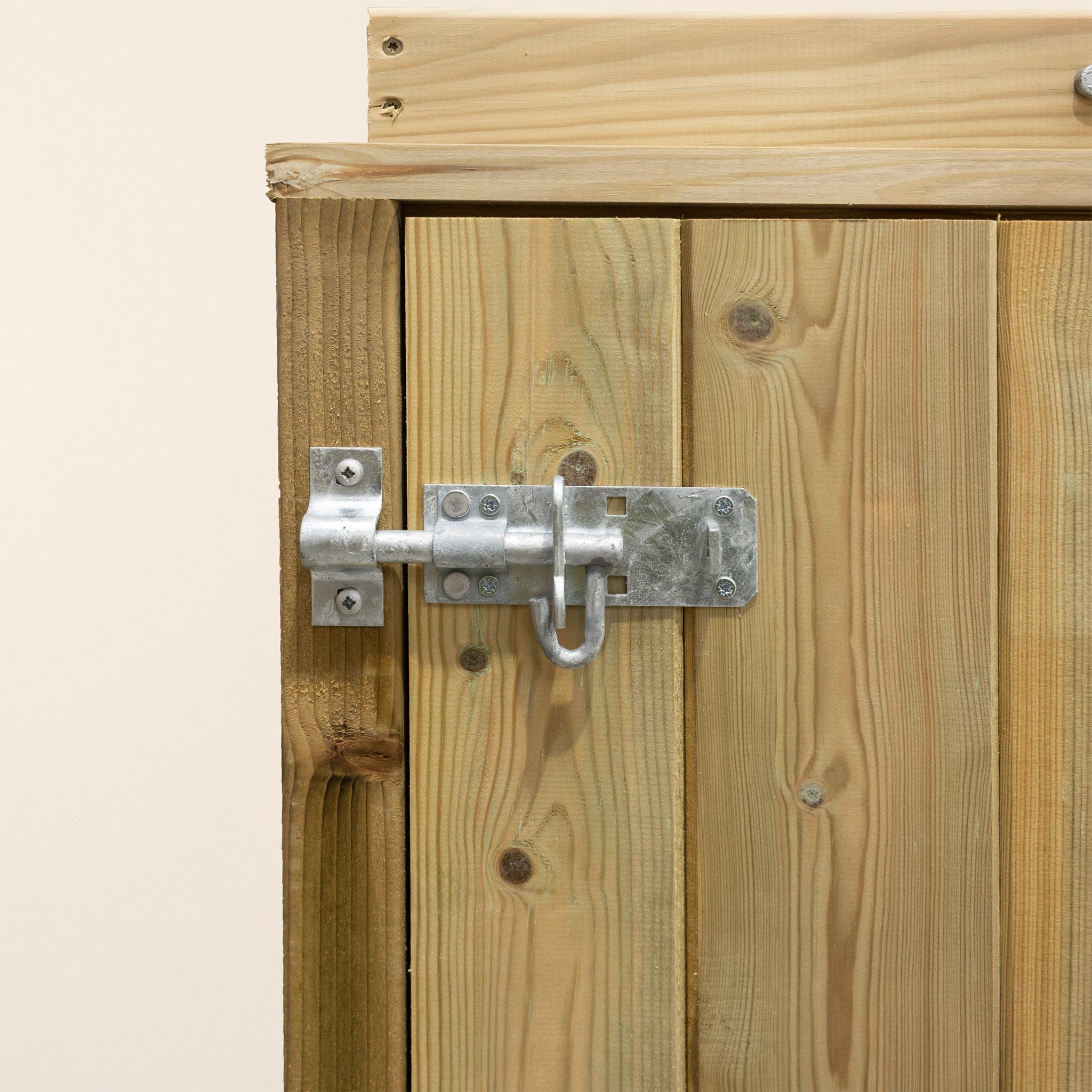 Scandinavian Redwood Wheelie Bin Box Storage Unit