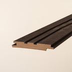 Wooden Shadow Gap Black Cladding
