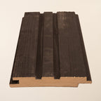 Wooden Shadow Gap Black Cladding