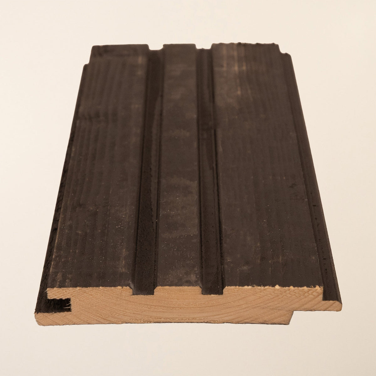 Wooden Shadow Gap Black Cladding