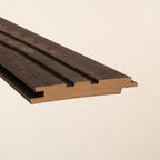 Wooden Shadow Gap Black Cladding