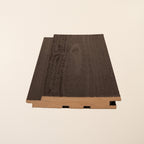 Wooden Shadow Gap Black Cladding