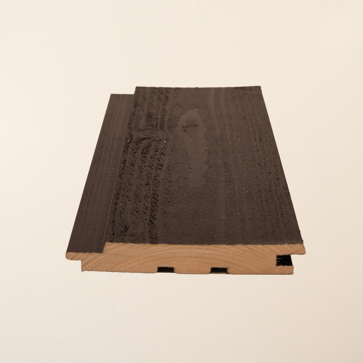 Wooden Shadow Gap Black Cladding