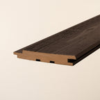 Wooden Shadow Gap Black Cladding