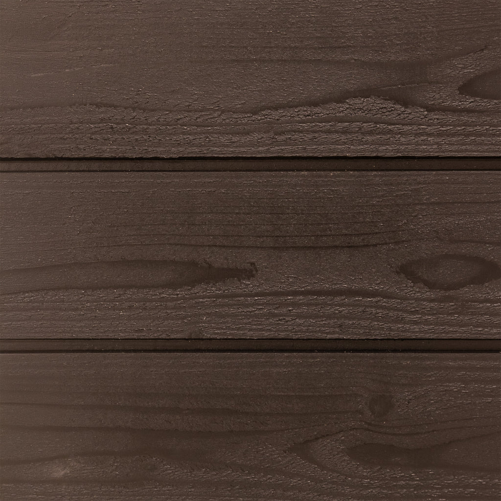 Wooden Shadow Gap Black Cladding