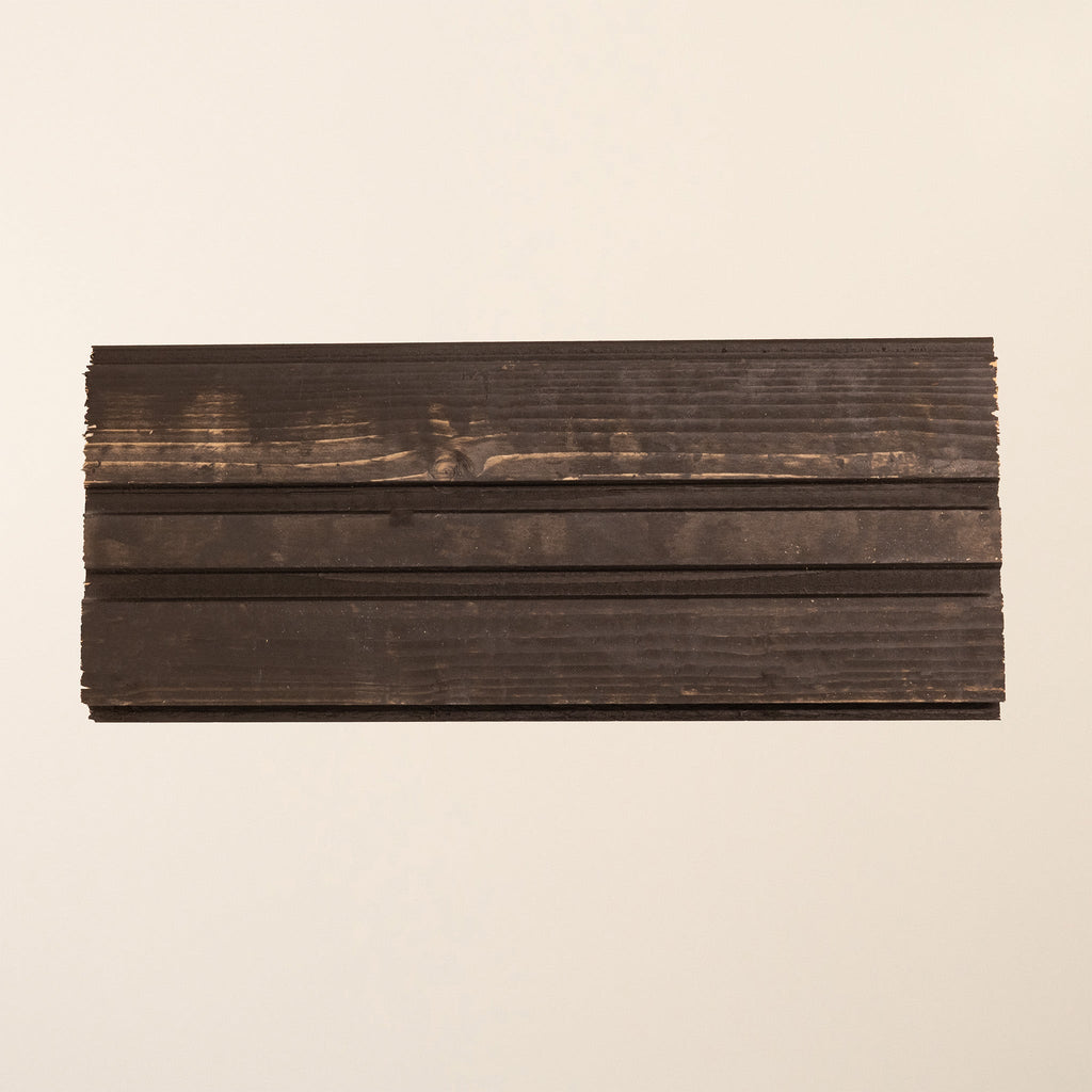Wooden Shadow Gap Black Cladding