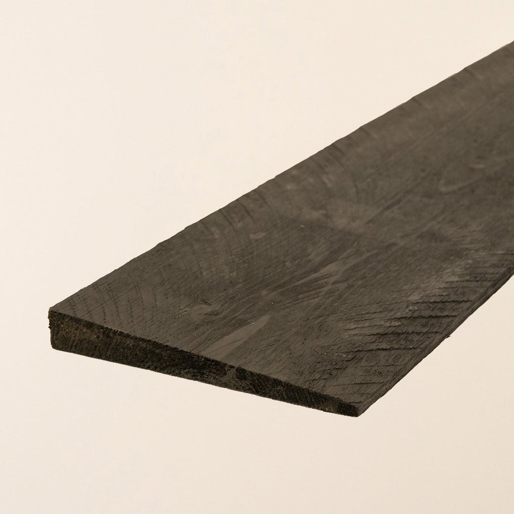 Featheredge Black Painted Cladding