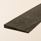 Featheredge Black Painted Cladding