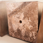 Tapered Design Staddle Stone with Stainless Steel Pin