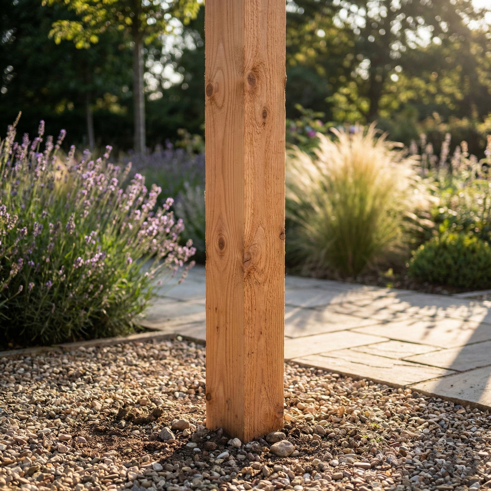 2" x 2" British Sawn Cedar Post