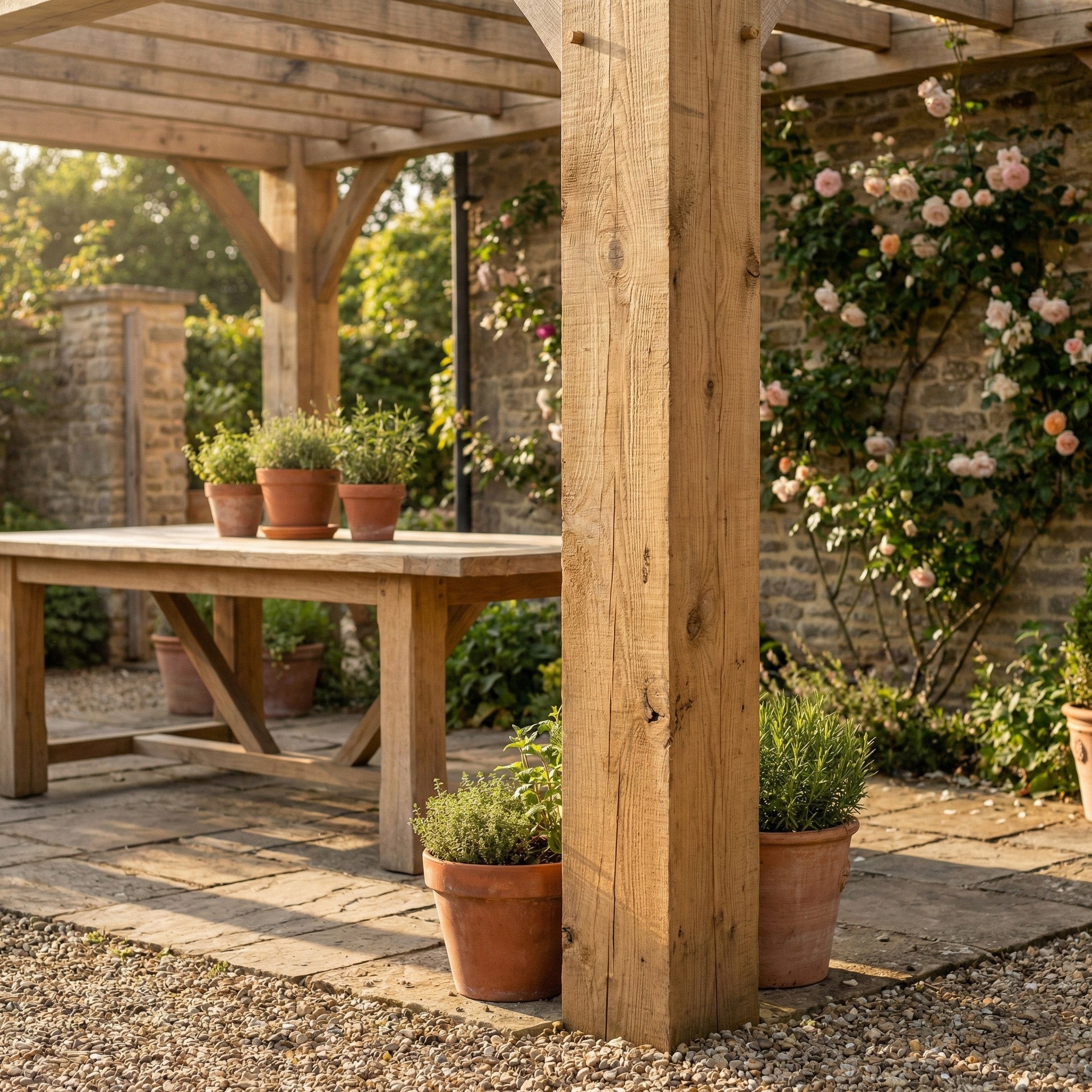 6" x 6" British Sawn Cedar Posts