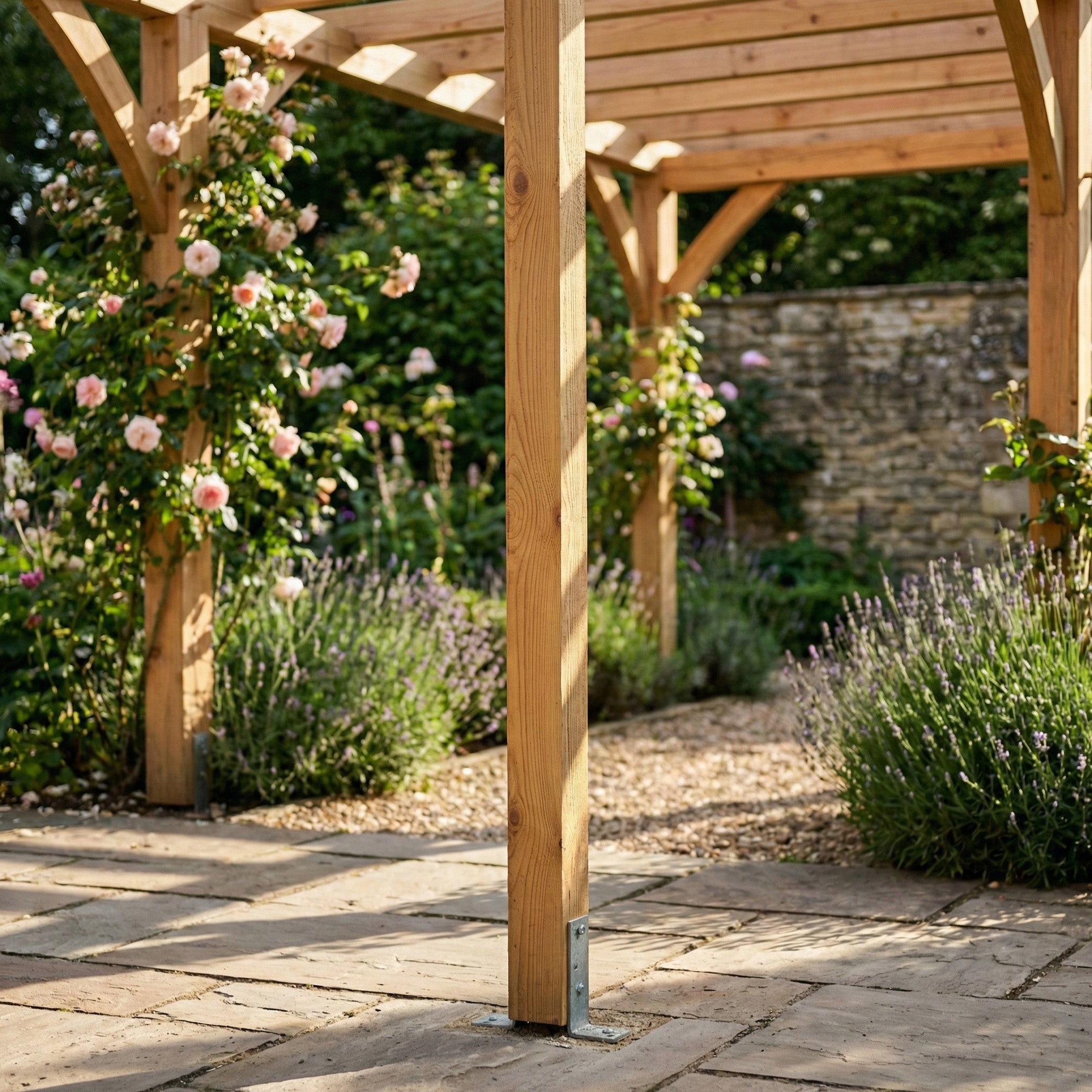 2" x 2" British Sawn Larch Post