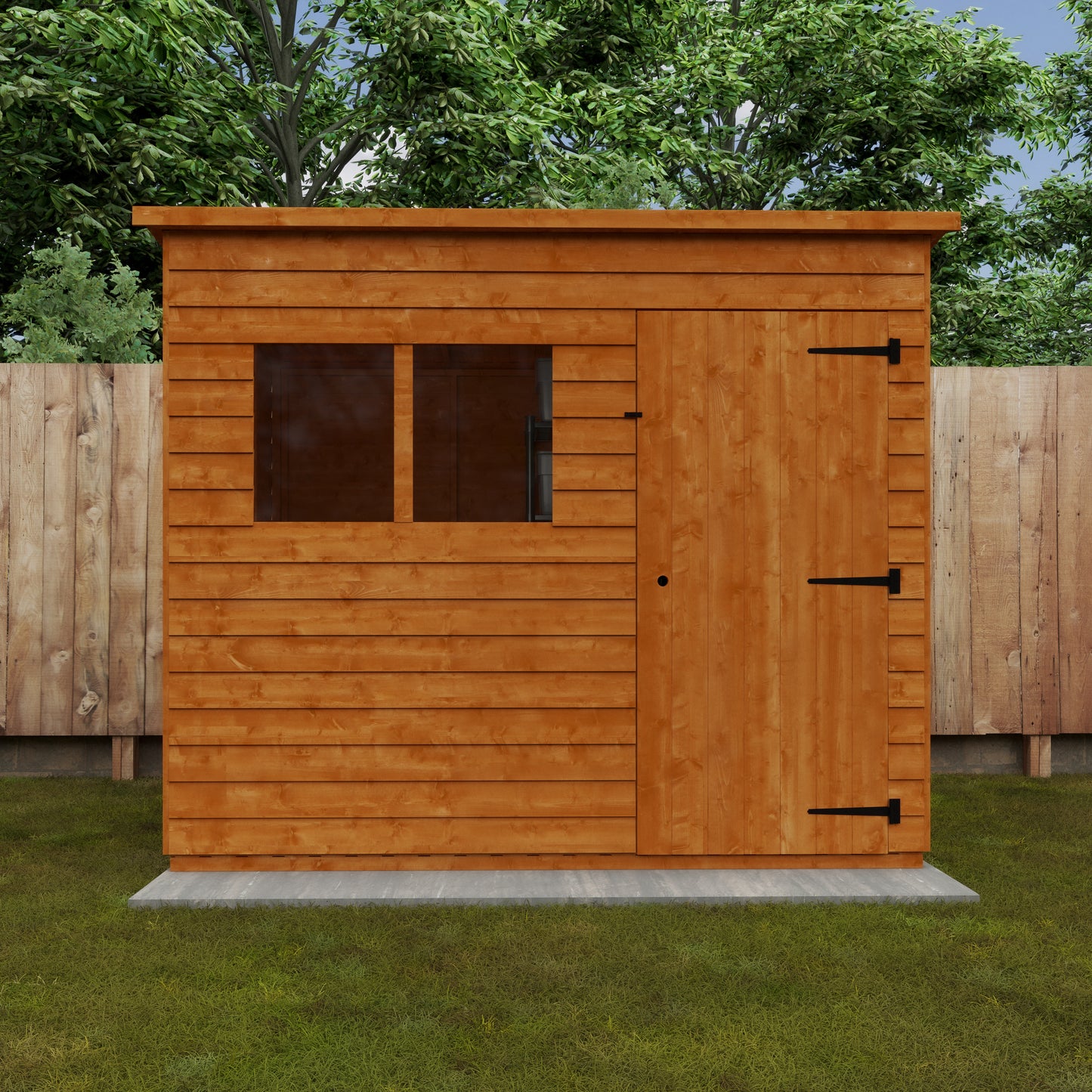 Budget Pent Shed